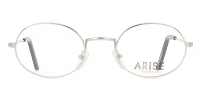Smartbuy Collection Oval Full Rim Metal Men's  Prescription Glasses Online Silver Size 48 - Free Lenses - Blue Light Blo