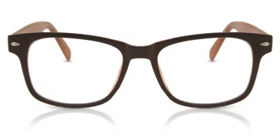 Smartbuy Collection Quinn Men's Glasses, Brown, Size 50