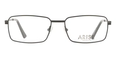 Smartbuy Collection Rectangle Full Rim Metal Men's  Prescription Glasses Online Black Size 53 - Free Lenses - Blue Light