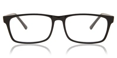 Smartbuy Collection Sandy Men's Glasses, Black, Size 55