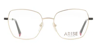 Smartbuy Collection Square Full Rim Metal Women's  Prescription Glasses Online Gold Size 52 - Free Lenses - Blue Light B In Multi
