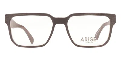 Smartbuy Collection Square Full Rim Plastic Men's  Prescription Glasses Online Brown Size 56 - Free Lenses - Blue Light  In Multi