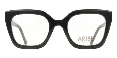 Smartbuy Collection Square Full Rim Plastic Women's  Prescription Glasses Online Black Size 50 - Free Lenses - Blue Ligh