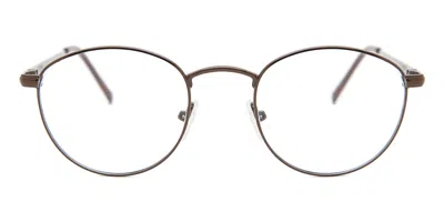 Smartbuy Collection Tinnkii Asian Fit Men's Glasses, Brown, Size 47