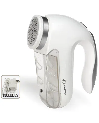 Smartek St-25 Deluxe Fabric Clothes Garment Shaver Pill, Fuzz, & Lint Remover In White