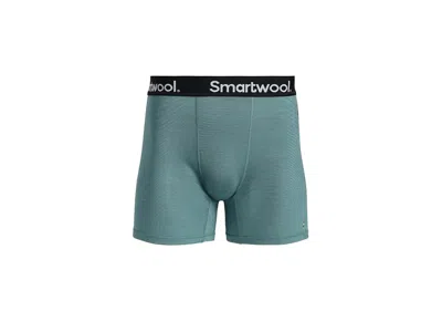 Smartwool Active Boxer Brief Men's Underwear Dusty Teal: Md, Polyester/wool
