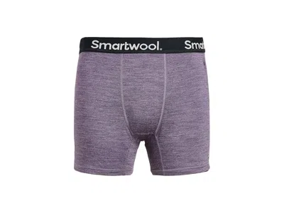 Smartwool Active Boxer Brief Men's Underwear Purple Storm Heather: Xl, Polyester/wool