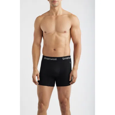 Smartwool Active Boxer Briefs In Black
