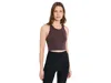 Smartwool Active Crop Bra In Brown