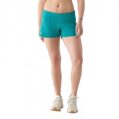 Smartwool Active Lined Short In Emerald Green