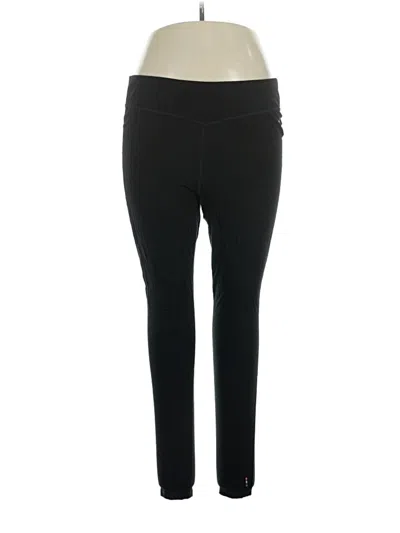 Pre-owned Smartwool Active Pants In Black