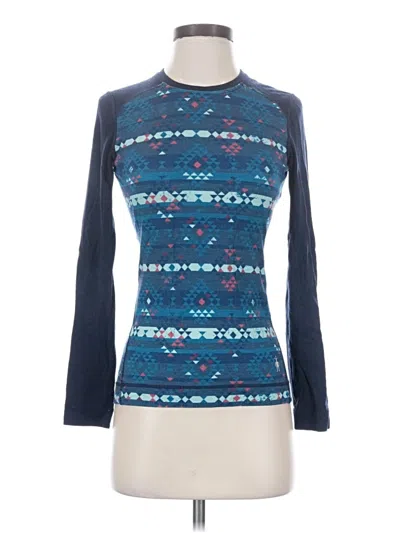 Pre-owned Smartwool Active T-shirt In Blue
