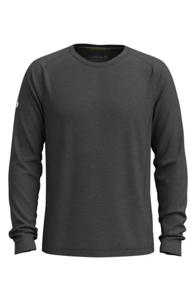 Smartwool Active Ultralight Long Sleeve Performance T-shirt In Black
