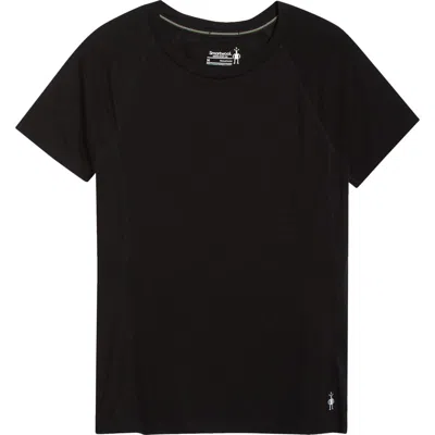 Smartwool Active Ultralite Crewneck T-shirt In Black