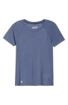 Smartwool Active Ultralite Crewneck T-shirt In Blue
