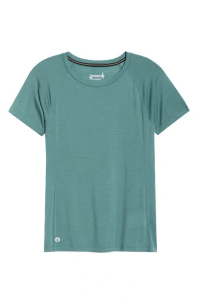 Smartwool Active Ultralite Crewneck T-shirt In Green