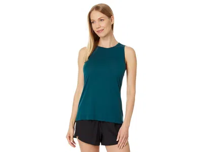 Smartwool Active Ultralite High Neck Tank Top In Blue