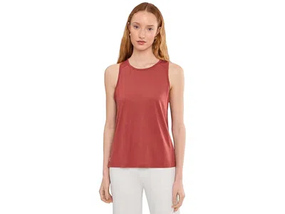 Smartwool Active Ultralite High Neck Tank Top In Brown