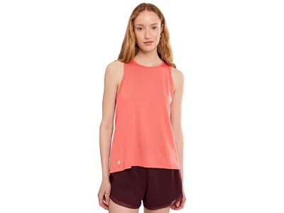 Smartwool Active Ultralite High Neck Tank Top In Orange