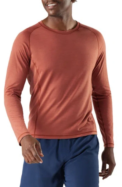 Smartwool Active Ultralite Performance Long Sleeve T-shirt In Gray