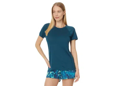 Smartwool Active Ultralite Short Sleeve In Blue