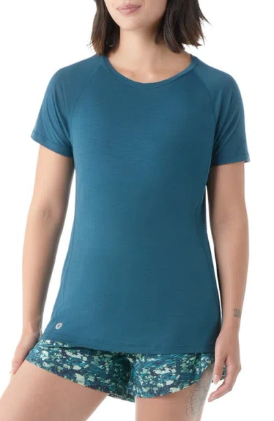 Smartwool Active Ultralite T-shirt In Blue