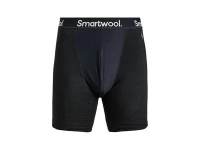 Smartwool Active Wind Boxer Brief Men's Underwear Black: Lg, Polyester/wool