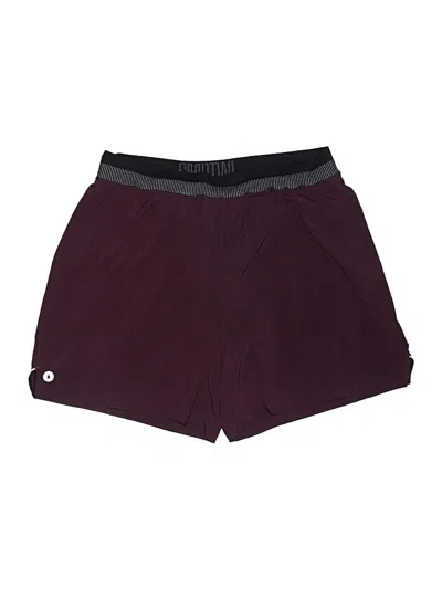 Pre-owned Smartwool Athletic Shorts In Burgundy