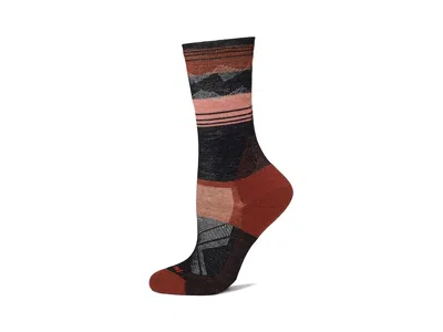 Smartwool Bike Targeted Cushion Cold Weather Crew Socks Women's Crew Cut Socks Shoes Black: Md (women's Shoe 7 In Brown