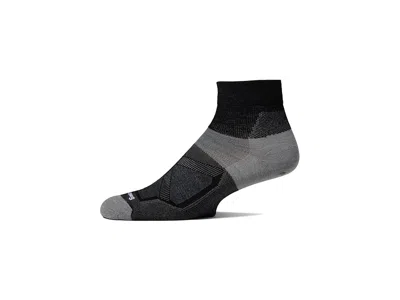Smartwool Bike Zero Cushion Ankle Socks Men's No Show Socks Shoes Black: Md (men's Shoe 6-8.5)