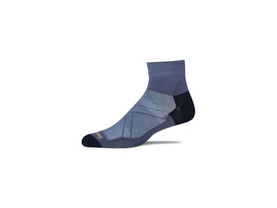 Smartwool Bike Zero Cushion Ankle Socks Men's No Show Socks Shoes Nightfall Blue: Xl (men's Shoe 12-14.5)