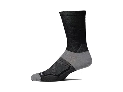 Smartwool Bike Zero Cushion Crew Socks Men's No Show Socks Shoes Black: Md (men's Shoe 6-8.5)