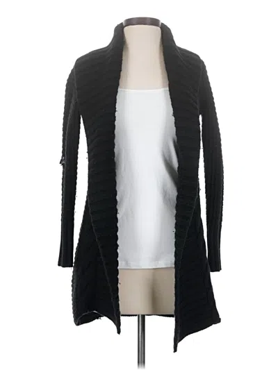 Pre-owned Smartwool Cardigan Sweater In Black