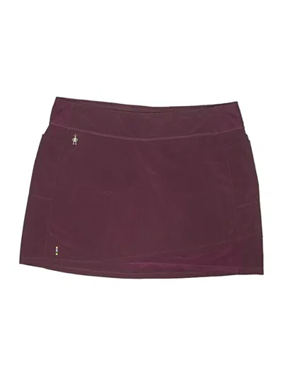 Pre-owned Smartwool Casual Skirt In Burgundy