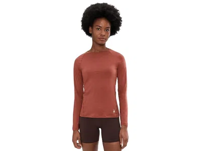 Smartwool Classic All-season Merino Base Layer Crew In Brown