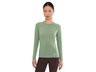 Smartwool Classic All-season Merino Base Layer Crew In Green