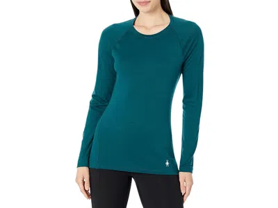 Smartwool Classic All-season Merino Base Layer Long Sleeve In Blue