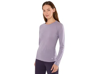 Smartwool Classic All-season Merino Base Layer Long Sleeve Women's Clothing Purple Storm: Xl, Nylon/wool