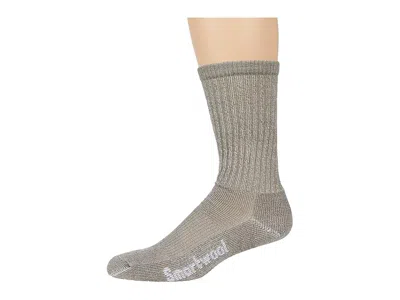 Smartwool Classic Hike Light Cushion Crew Men's Crew Cut Socks Shoes Taupe: Xl (men's Shoe 12-14.5) In Brown