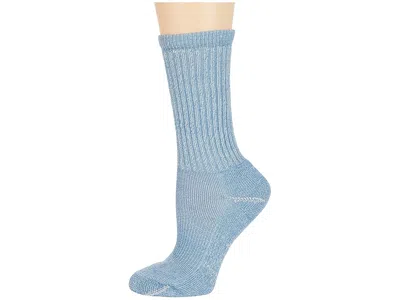 Smartwool Classic Hike Light Cushion Crew Women's Crew Cut Socks Shoes Mist Blue: Md (women's Shoe 7-9.5)