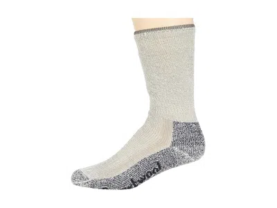 Smartwool Classic Mountaineer Maximum Cushion Crew Men's Crew Cut Socks Shoes Taupe: Xl (men's Shoe 12-14.5) In Gray