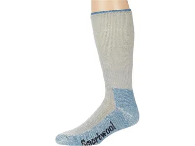 Smartwool Classic Mountaineer Maximum Cushion Crew Women's Crew Cut Socks Shoes Light Gray: Lg (women's Shoe 1 In Multi