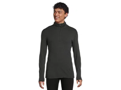 Smartwool Classic Thermal Merino Base Layer 1/4 Zip In Gray