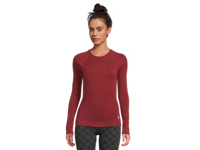 Smartwool Classic Thermal Merino Base Layer Crew In Brown