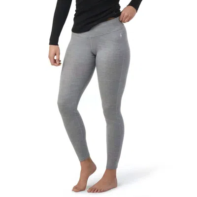 Smartwool Classic Thermal Merino250 Base Layer Leggings In Light Gray Heather