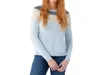 Smartwool Colorblock Crew Sweater In Winter Sky In Blue