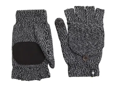 Smartwool Cozy Grip Flip Mitt Extreme Cold Weather Gloves Black: Lg-xl In Gray