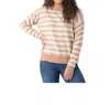 Smartwool Edgewood Boyfriend Sweater In Almond Donegal In Neutral