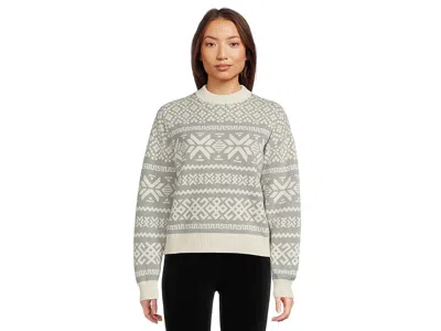 Smartwool Edgewood Heritage Crew Sweater In Gray