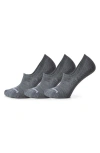 Smartwool Everyday 3-pack Wool Blend No Show Socks In Medium Gray